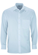Košile Olymp Luxor comfort fit, dlouhý rukáv, bílá, s logem Hommel Hercules, 50