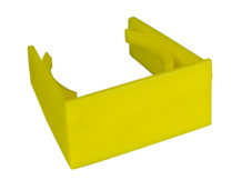 Držák štítku pro SK 40/HSK 63 žlutý pro lepení nebo přímý popis