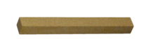 Korundový brusný pilník, čtvercový, jemná zrnitost, 100×8 mm