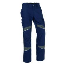 Kalhoty, ACTIVIQ cotton+, tmavě modrá / antracitová, velikost 50
