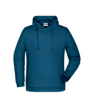 Mikina s kapucí petrolejová vel. 3XL