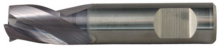 Mini stopková fréza SK ø 16 mm 30° TiAIN z 3 DIN 6535HB ex. kr. s upín. plochou
