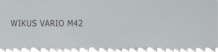 Pilový pás HSS bimetal M 42, 2625×20×0,9 mm, tpi 6/10, nepřerušovaný