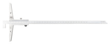 Přesné posuvné hloubkoměry 0–200 mm, úhlová měřicí tyč, 0,05 mm