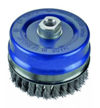 STEEL WIRE CUP BRUSH V2A DIA. 100 WIRE DIA. 0.5