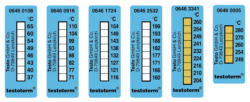 Temperatur-Messstreifen