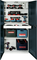 Battery cabinets, charging cabinets, battery charging cabinets