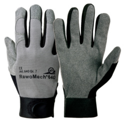 Leather replacement gloves