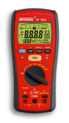 Insulation and resistance-measuring devices
