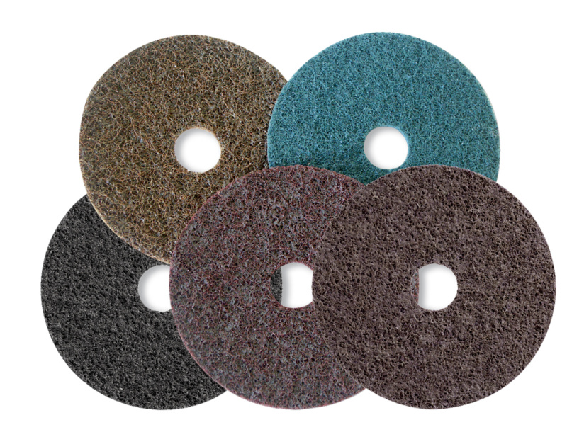 Velcro non-woven discs