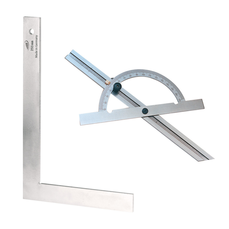 Angle measuring and setting devices