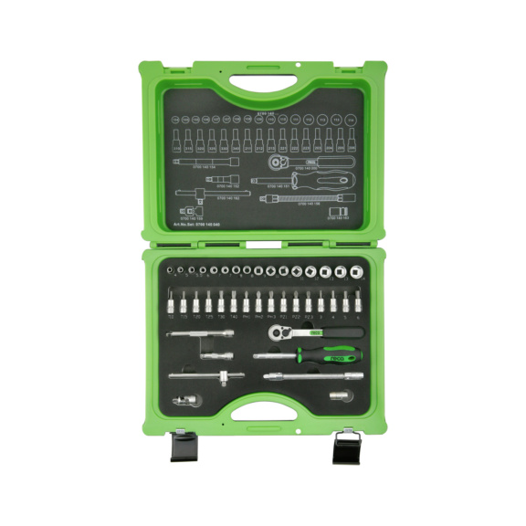 Steckschl&uuml;sselsatz 1/4", 40-teilig - 1