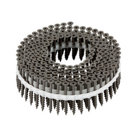 Schnellbauschraube mit Grobganggewinde gegurtet