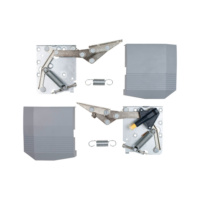 Klappenbeschlag Kinvaro T 65 mit integrierter und einstellbarer D&auml;mpfung