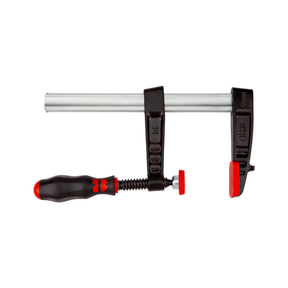 Temperguss-Schraubzwinge mit 2K-Griff - 1