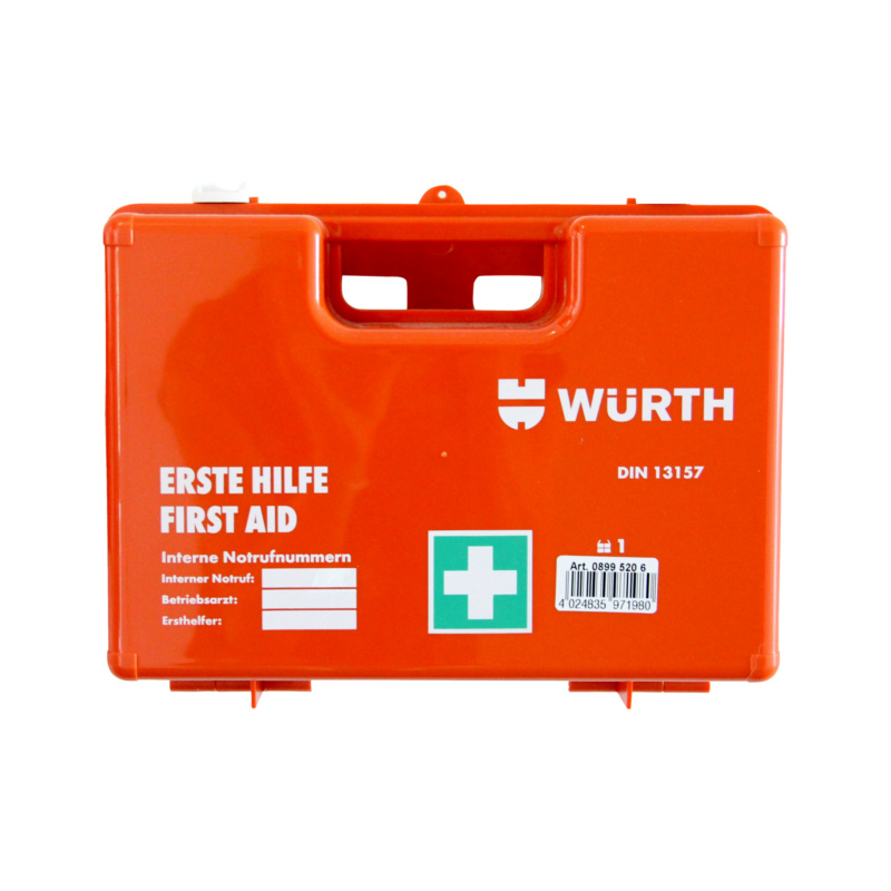 Order now: First-aid case, DIN 13157