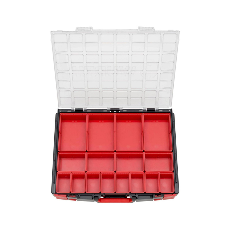 ORSY® System Case Range 8.4.1 Transparent – Empty, Fitted with System Boxes