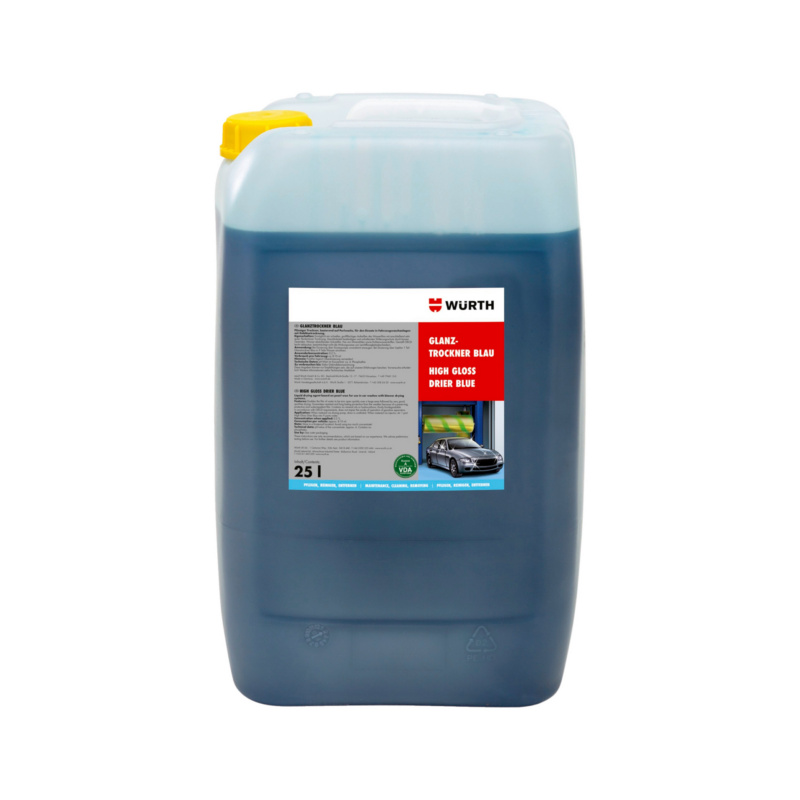 Vysoušeč pro vysoký lesk Tekutý vysoušecí prostředek pro auto myčky s foukači.