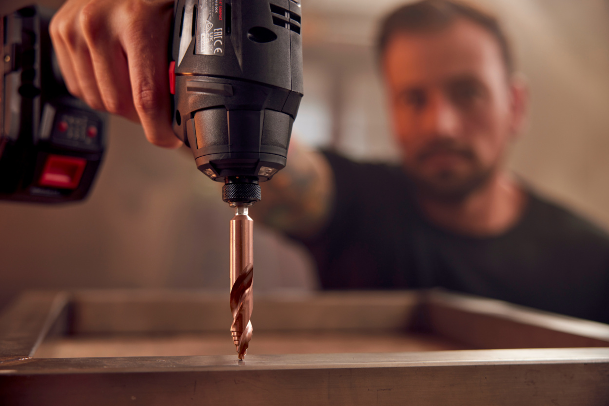 Ruční vrtání bez předvrtání i pro velké průměry