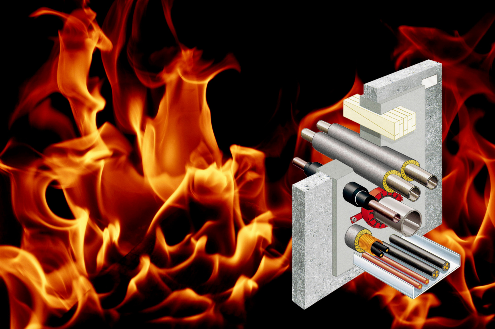 Protipožární ochrana kabelů