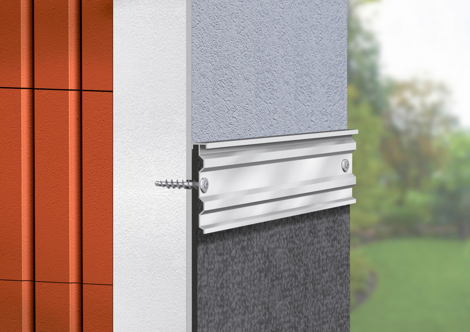 Befestigung Blechteile