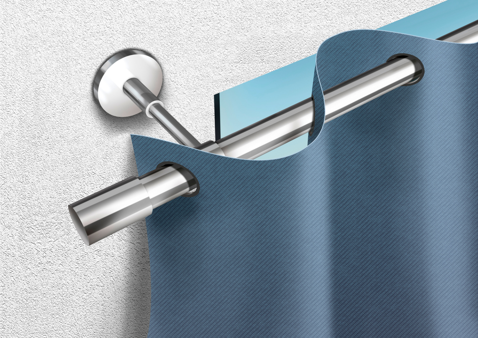 Befestigung Vorhangschiene