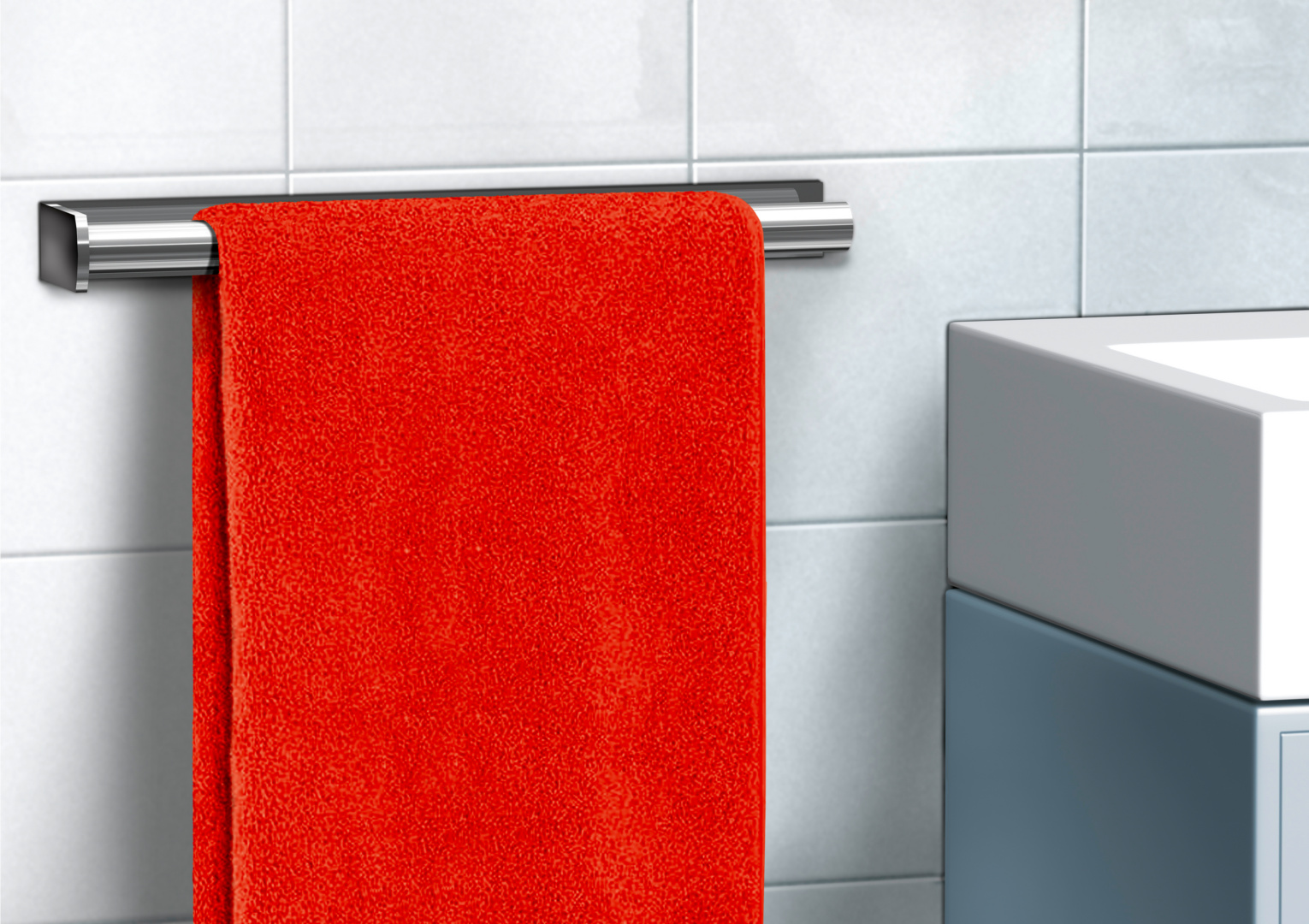 Befestigung Handtuchhalter