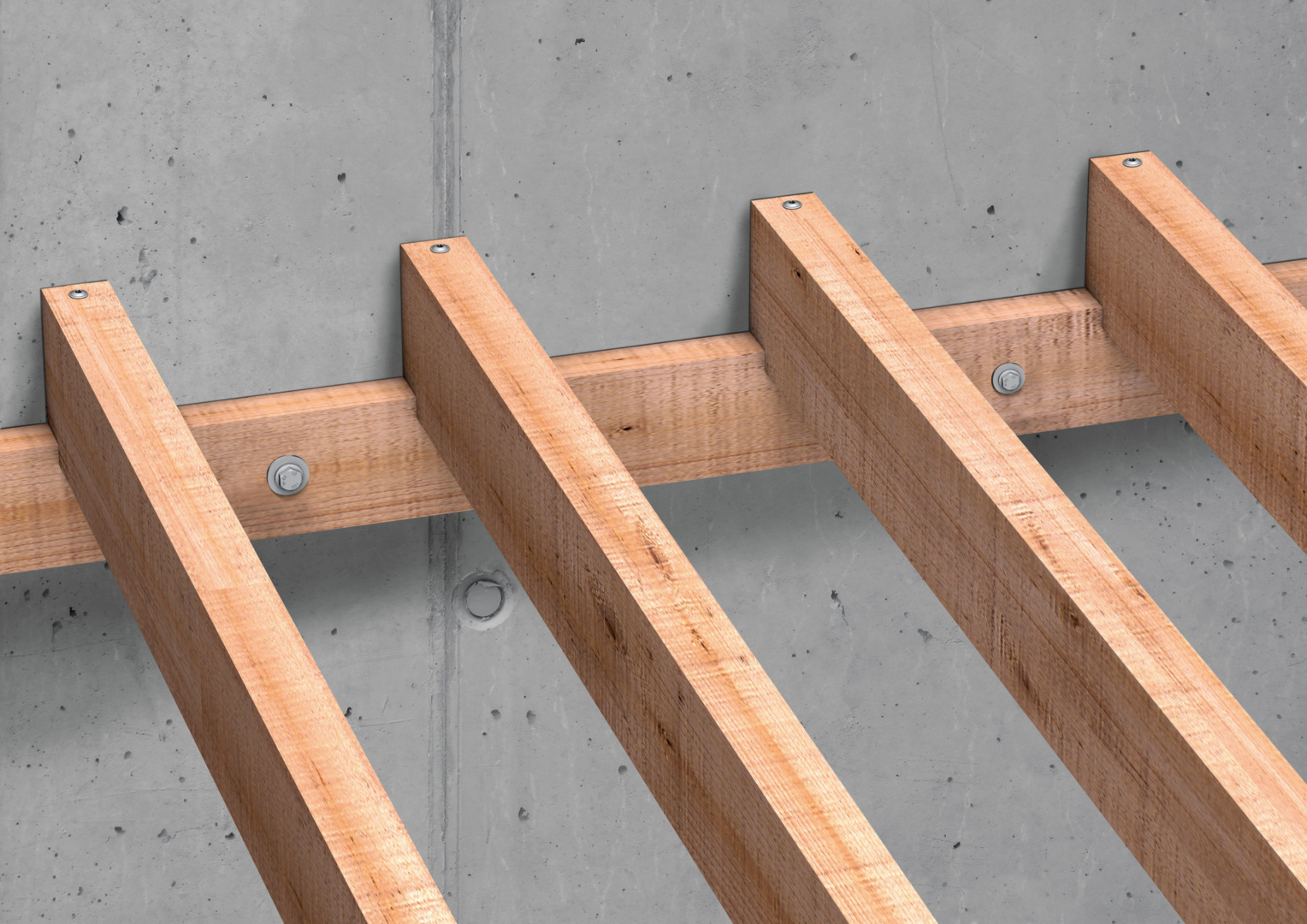 Befestigung Holzkonstruktion