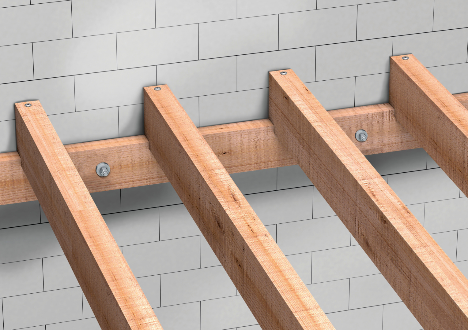 Befestigung Holzkonstruktion