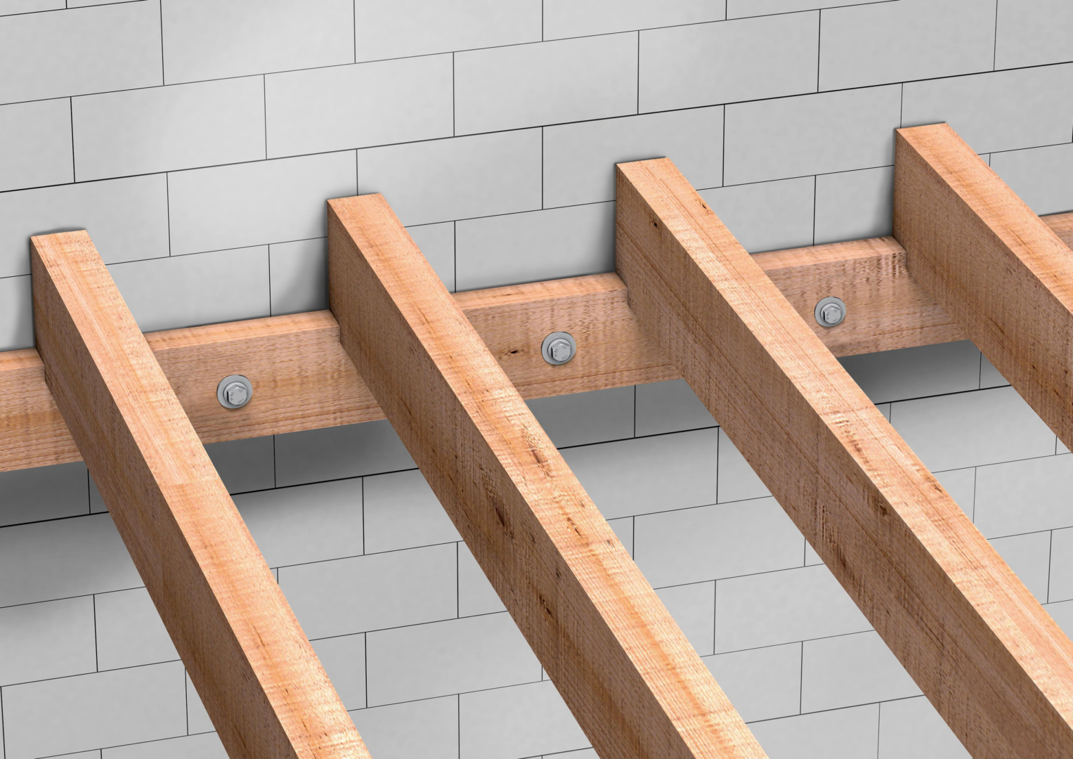 Befestigung Holzkonstruktion