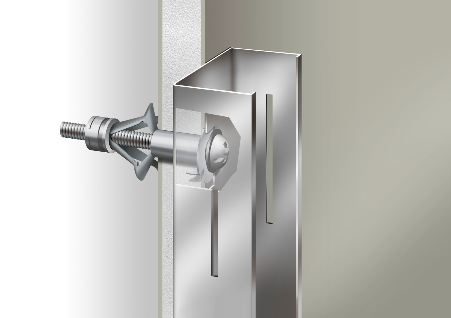 Befestigung Montageschiene (C-Profil)