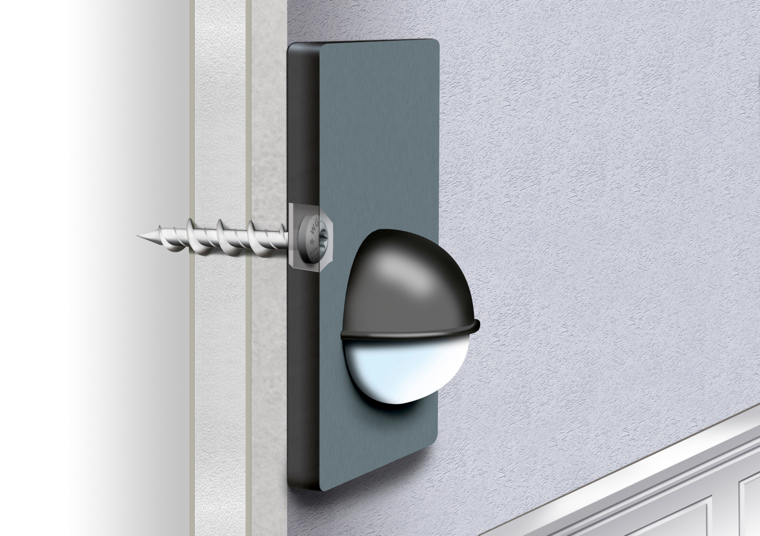 Befestigung Bewegungsmelder