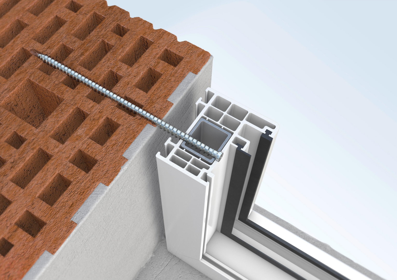 Fensterbefestigung