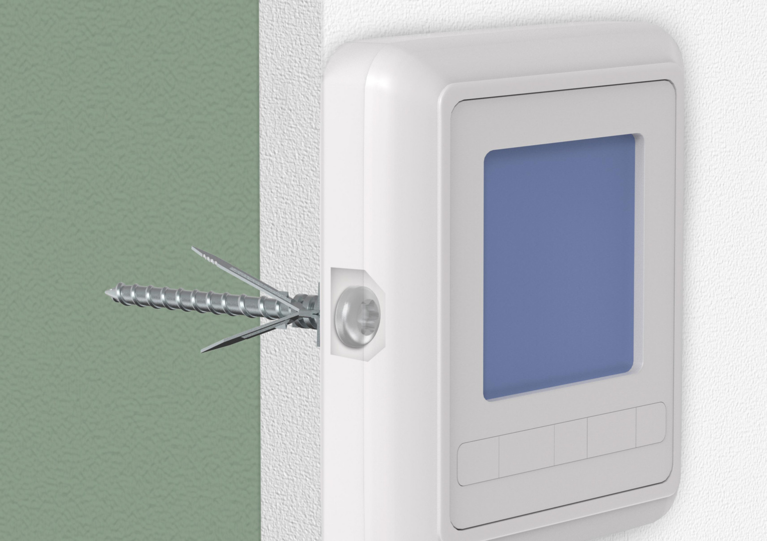 Befestigung Bewegungsmelder