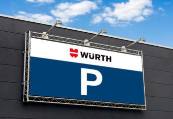 Teaser Außenwerbung/Leuchtreklamen – an ungedämmter Fassade