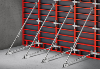 Teaser Schalungsstüzen/Baustützen – temporäre Befestigung