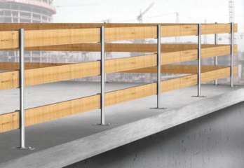 Teaser Baustellengeländer – temporäre Befestigung