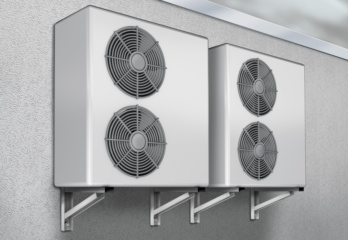 Teaser Klimageräte, Lüftungsanlagen & Wärmepumpen – Montagekonsole an gedämmter Fassade