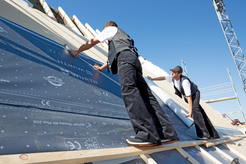 Unterdeckbahn, Unterspannbahn, Dachunterspannbahn Unterdeckbahn, Unterspannbahn, Dachunterspannbahn