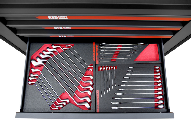 7引き出しワゴン付き工具セット ORSY PLUS 8.8 - 324 PCS