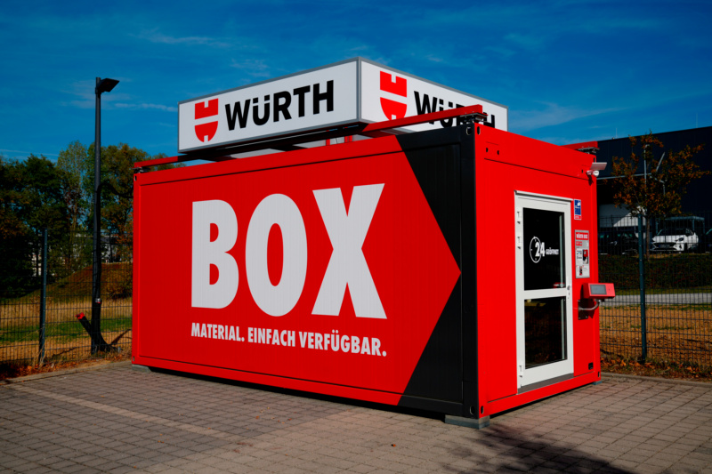 Willkommen in der Würth Box Neuenstein