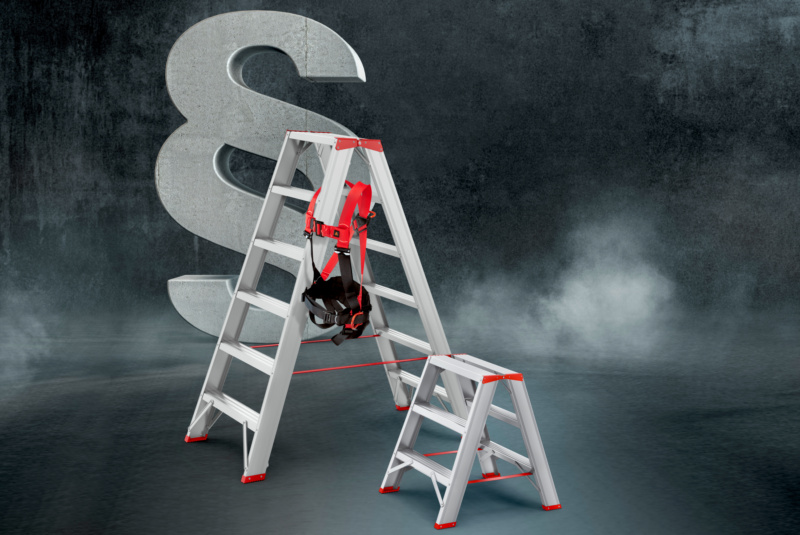 Leitern- und Fallschutzprüfung