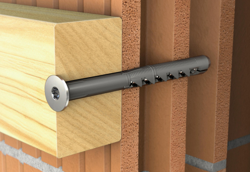 Kunststoff-Rahmendübel – für mittelschwere Lasten